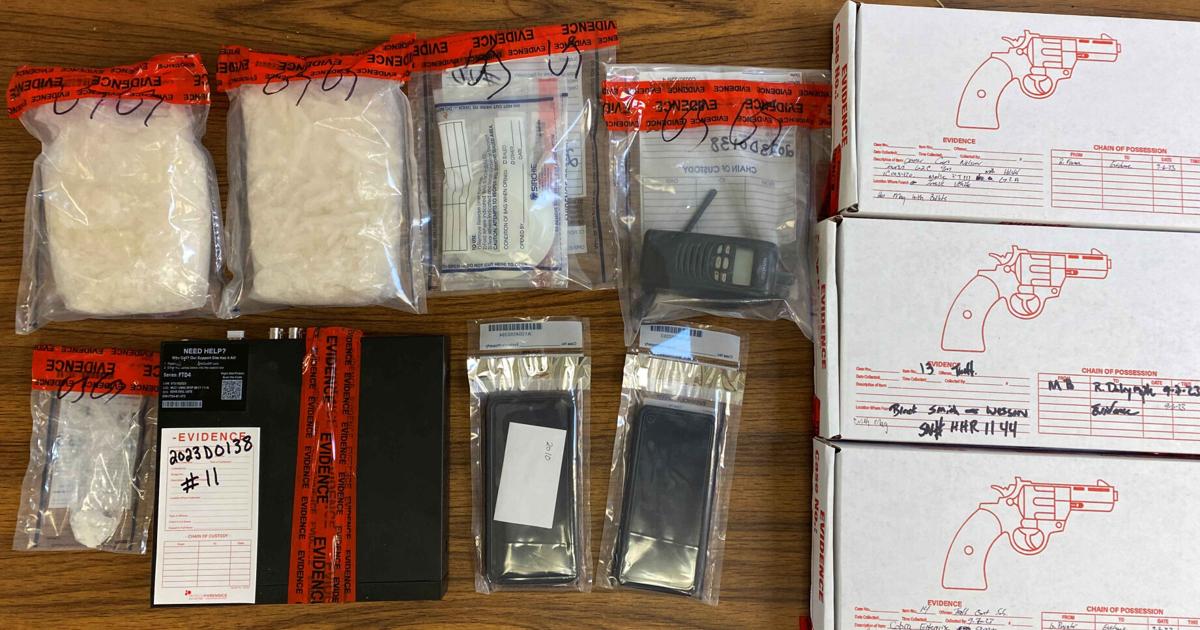 Meth Task Force Drug task force seizes 3 pounds of meth, guns | News | sentinel-echo.com