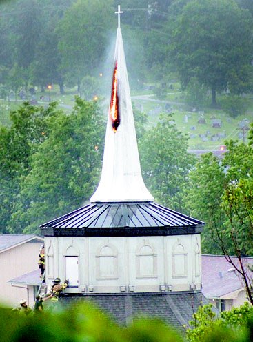 Fiberglass Church Steeple 10 ft Height