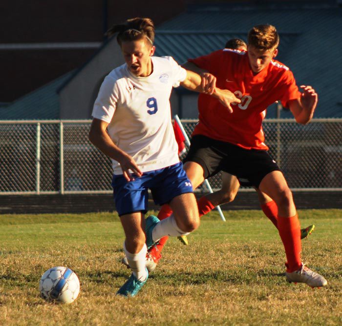 Boys' Soccer All tied up Sports