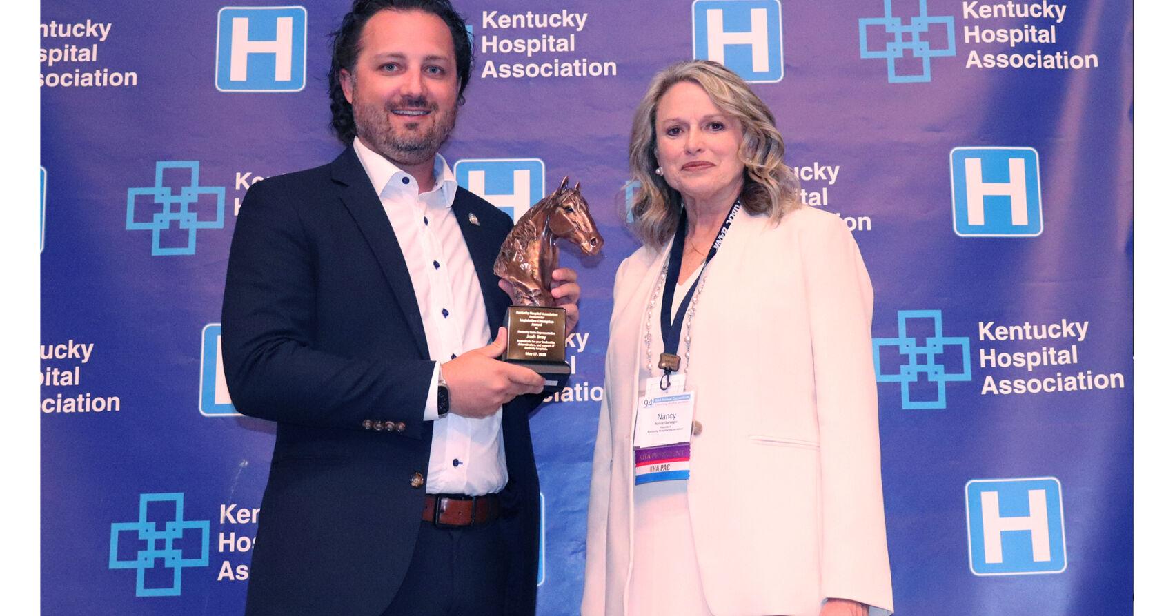Kentucky Hospital Association honors Representative Josh Bray as KHA Legislative Champion - Vimarsana News