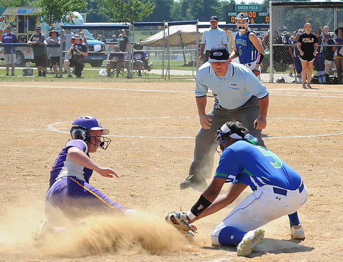 Worth/KHSAA State Fast Pitch Softball Tournament Male rolls over Lady