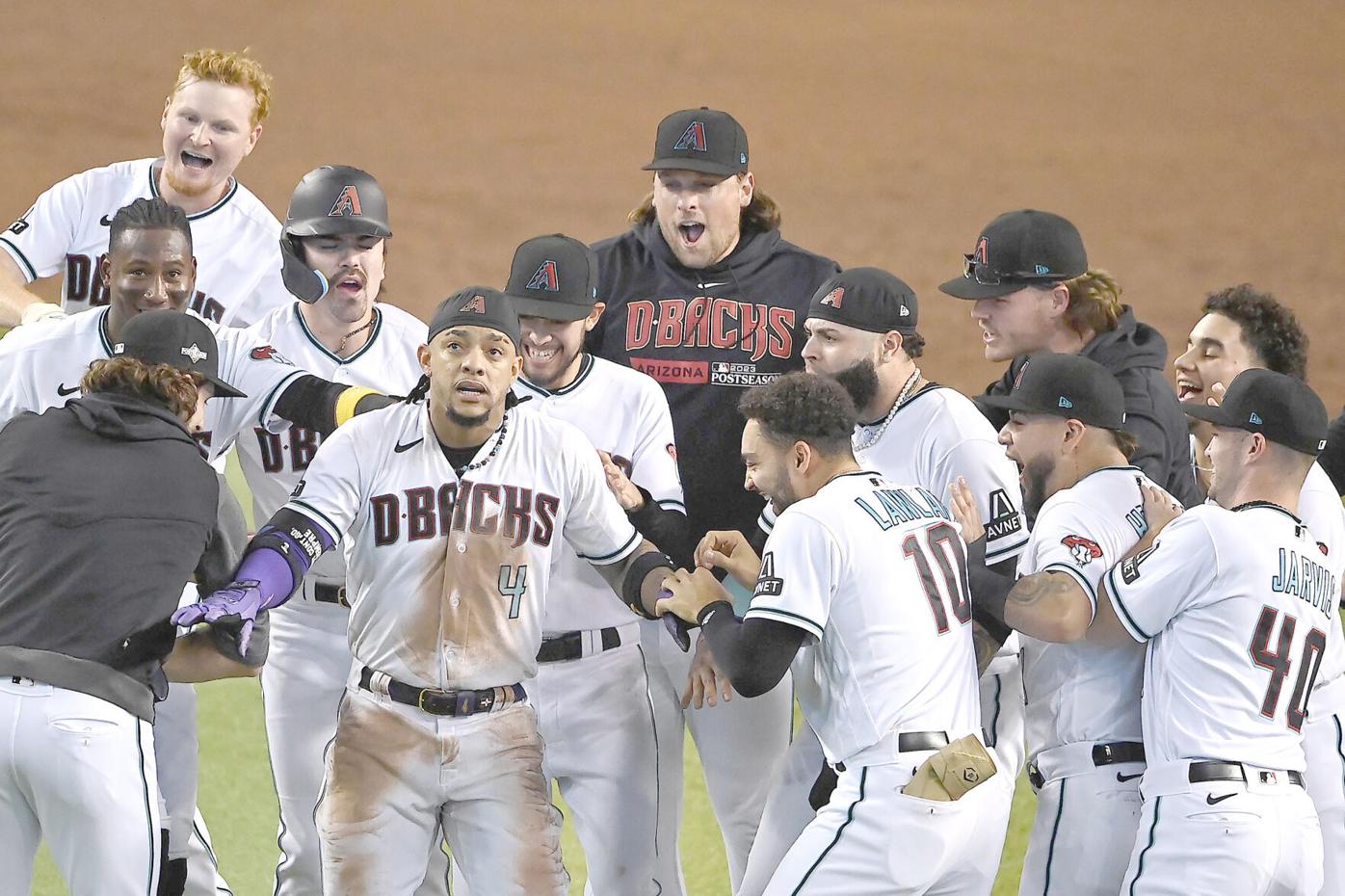 Ketel Marte hits walk-off single as Diamondbacks take Game 3 from Phillies