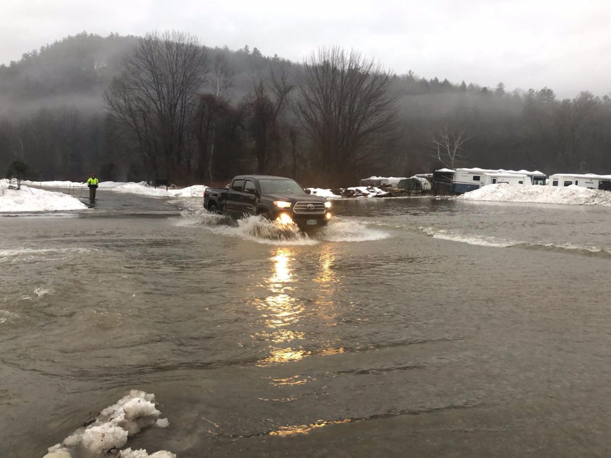 Parts of Brattleboro evacuated due to flooding Thursday after ice jams