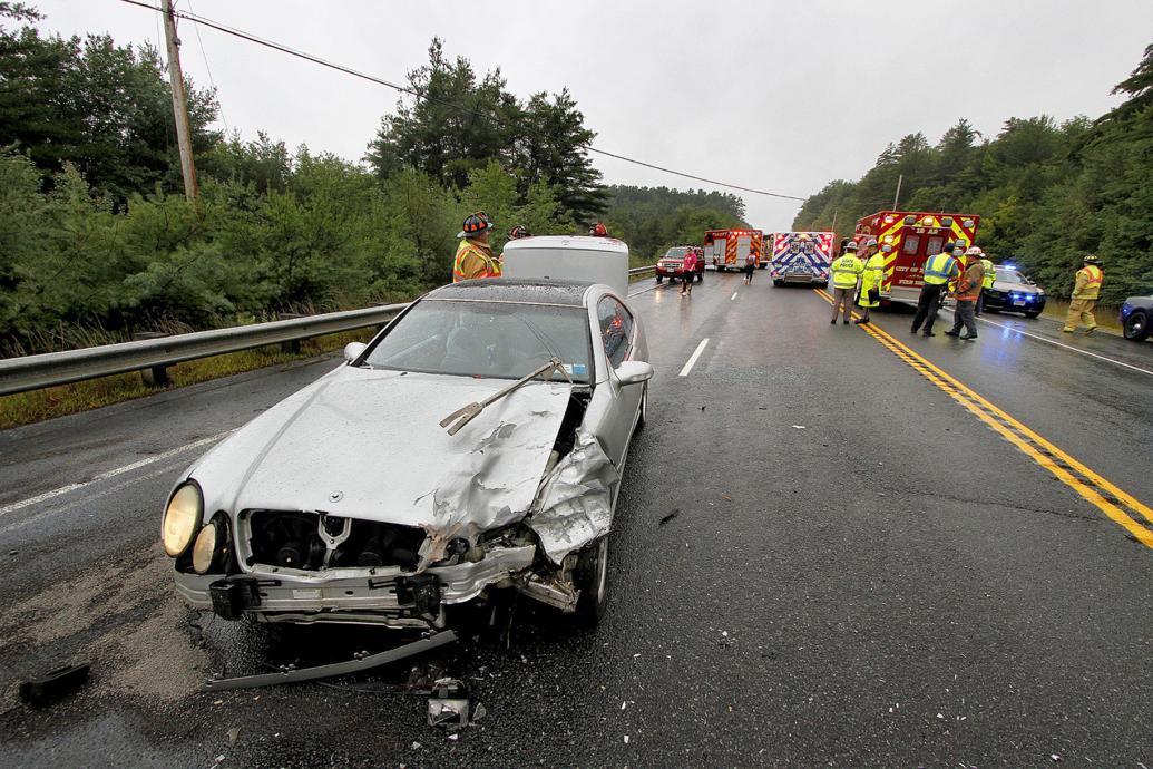 Three injured in twovehicle crash on Route 9 Local News
