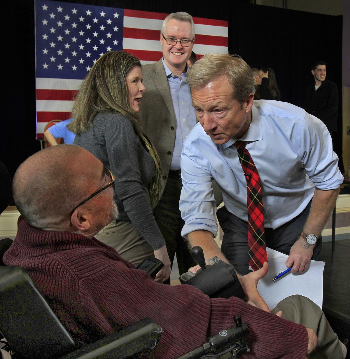 Steyer holds town hall on disability issues at Greenfield school | Local News ...1200 x 1230