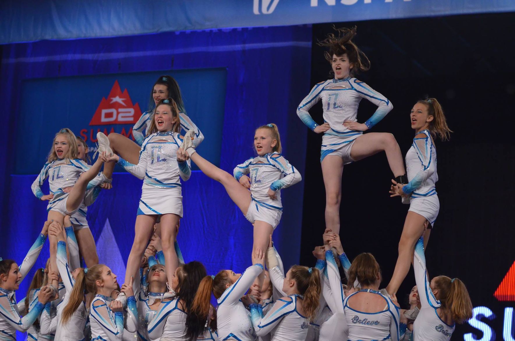 Northern Lights cheer brings home hardware from national