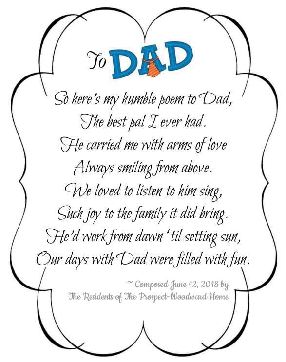 Father's Day poem