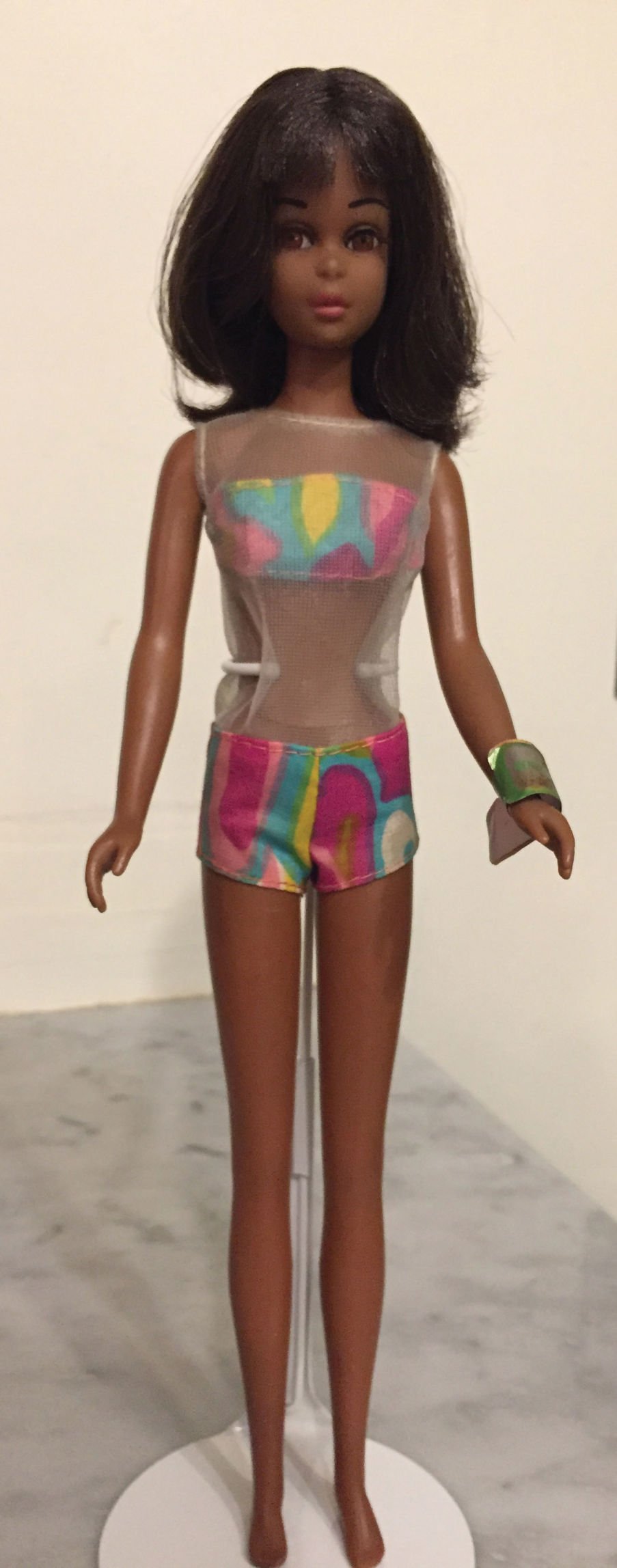 Black francie outlet barbie doll worth