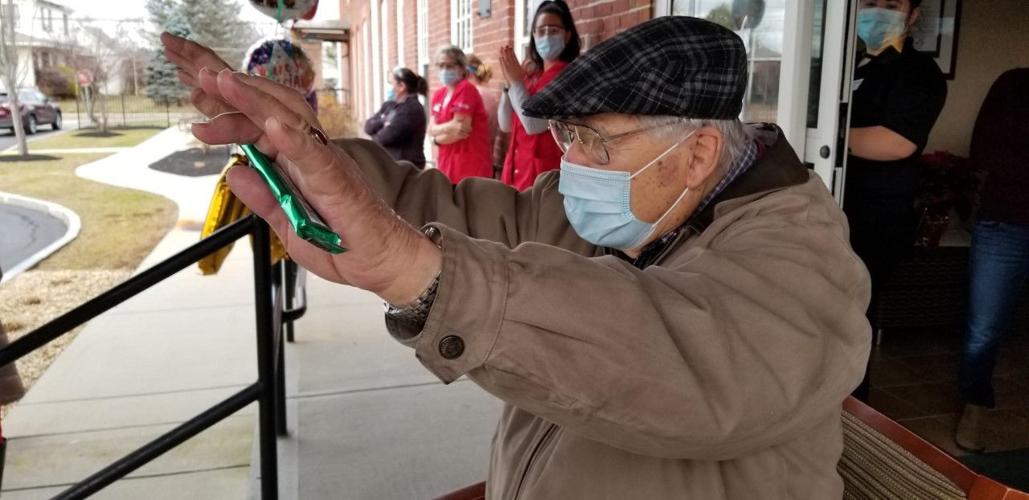 Gritty helps cancer patient celebrate his fourth birthday