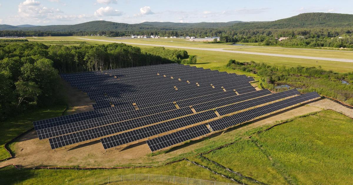 Keene powers up 1.36 MW solar array at wastewater treatment plant