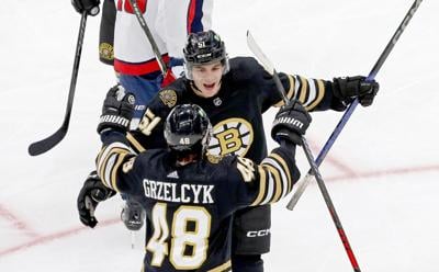 Bruins notebook: Rookie Jeremy Swayman named No. 2 goalie for playoffs