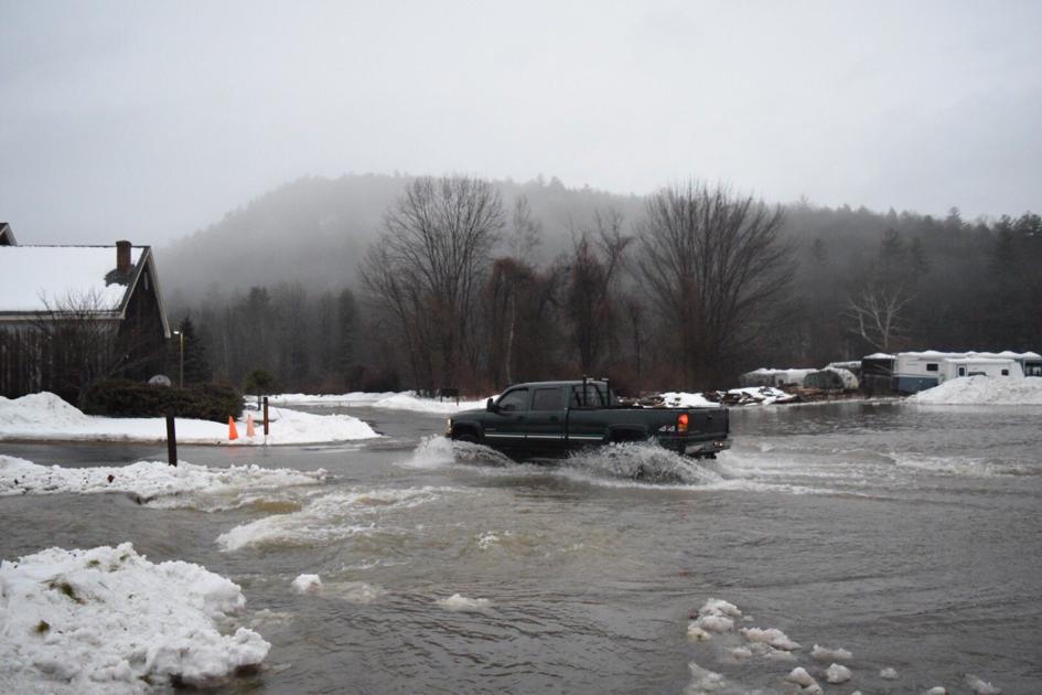 Parts of Brattleboro evacuated due to flooding Thursday after ice jams