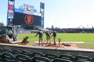 Giants moving forward with ballpark changes, bullpen move