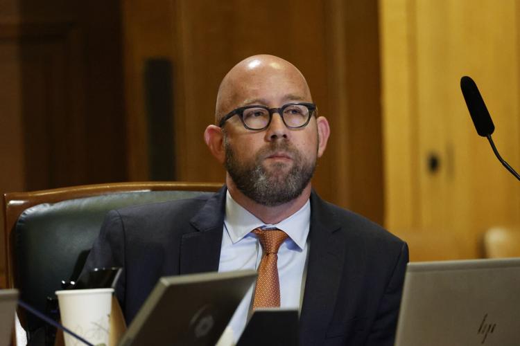 Supervisor, Rafael Mandelman, District 8, during a Board of Supervisors meeting