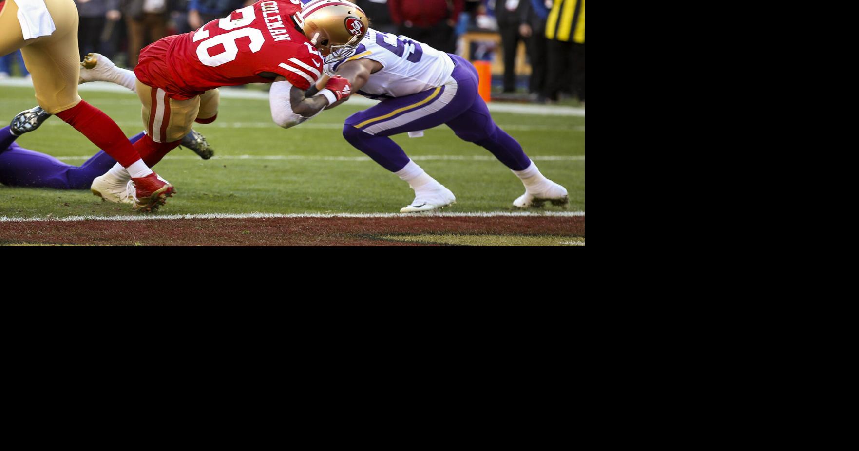 49ers knock out Vikings, 27-10, in NFC Divisional Round