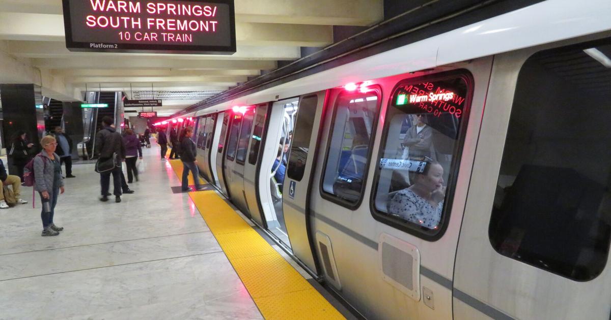 Sf Bart Train These San Francisco BART stations will get new fare gates | Transit ...