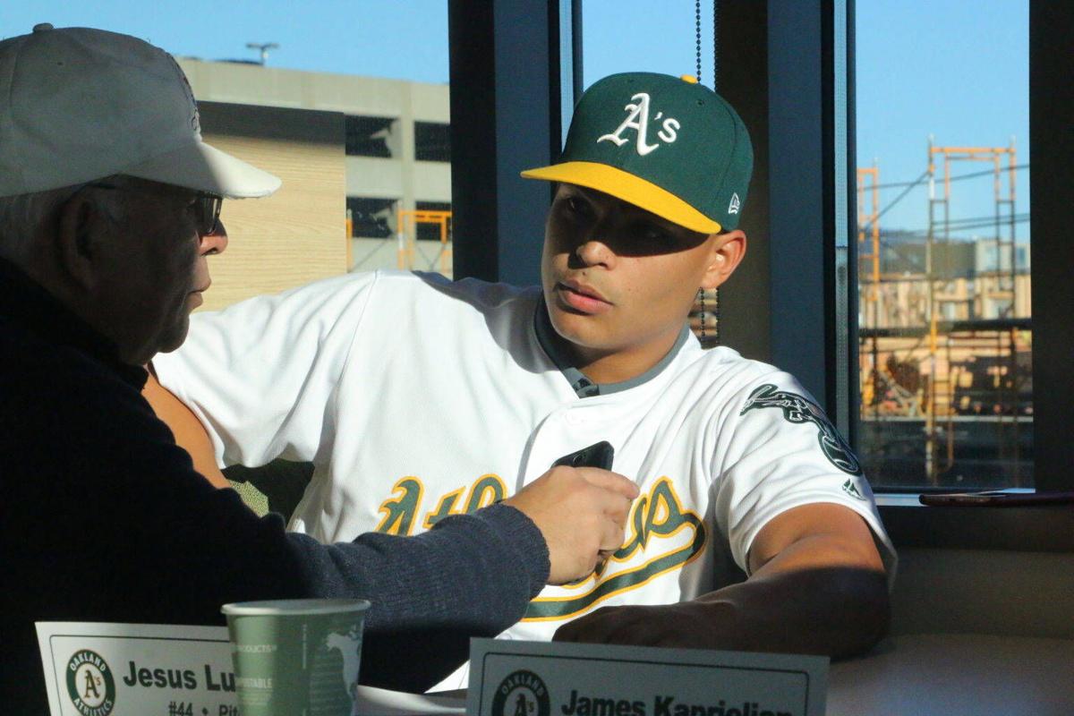 Jesús Luzardo's bright future shines for Oakland A's despite shoulder strain