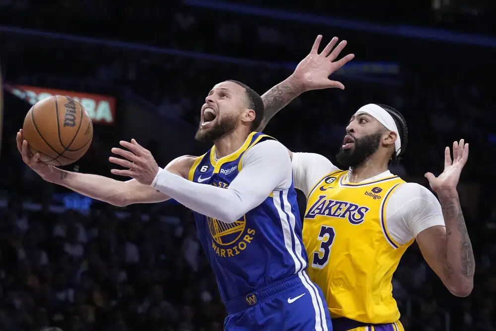 LeBron James and Lakers dominate Warriors in Game 6 playoff win - Los  Angeles Times