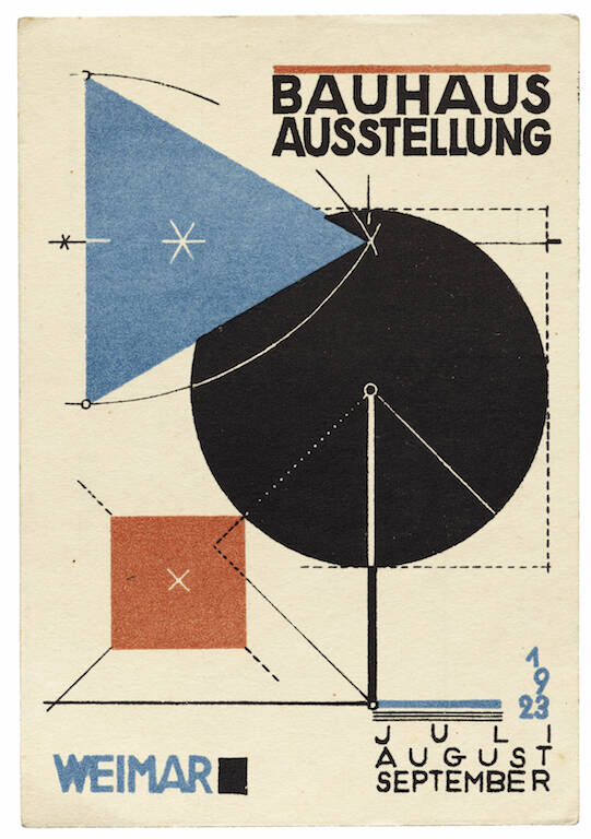 Bauhaus Postcards - Letterform Archive