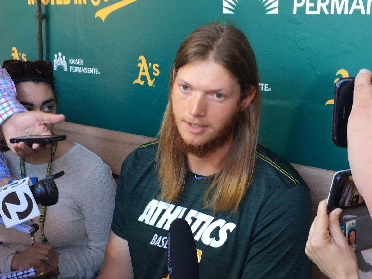 A's A.J. Puk, Jharel Cotton take big step in Tommy John recovery