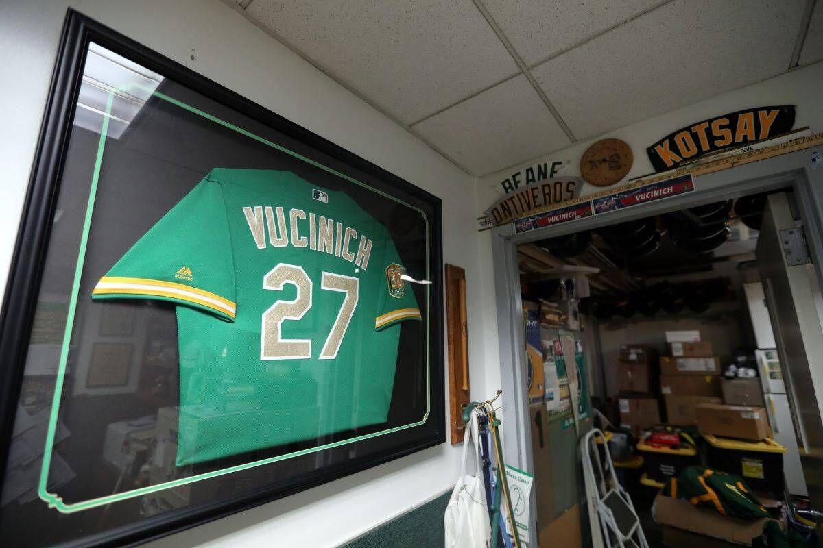 Steve Vucinich of the Oakland A's Is the Clubhouse Man Who Has
