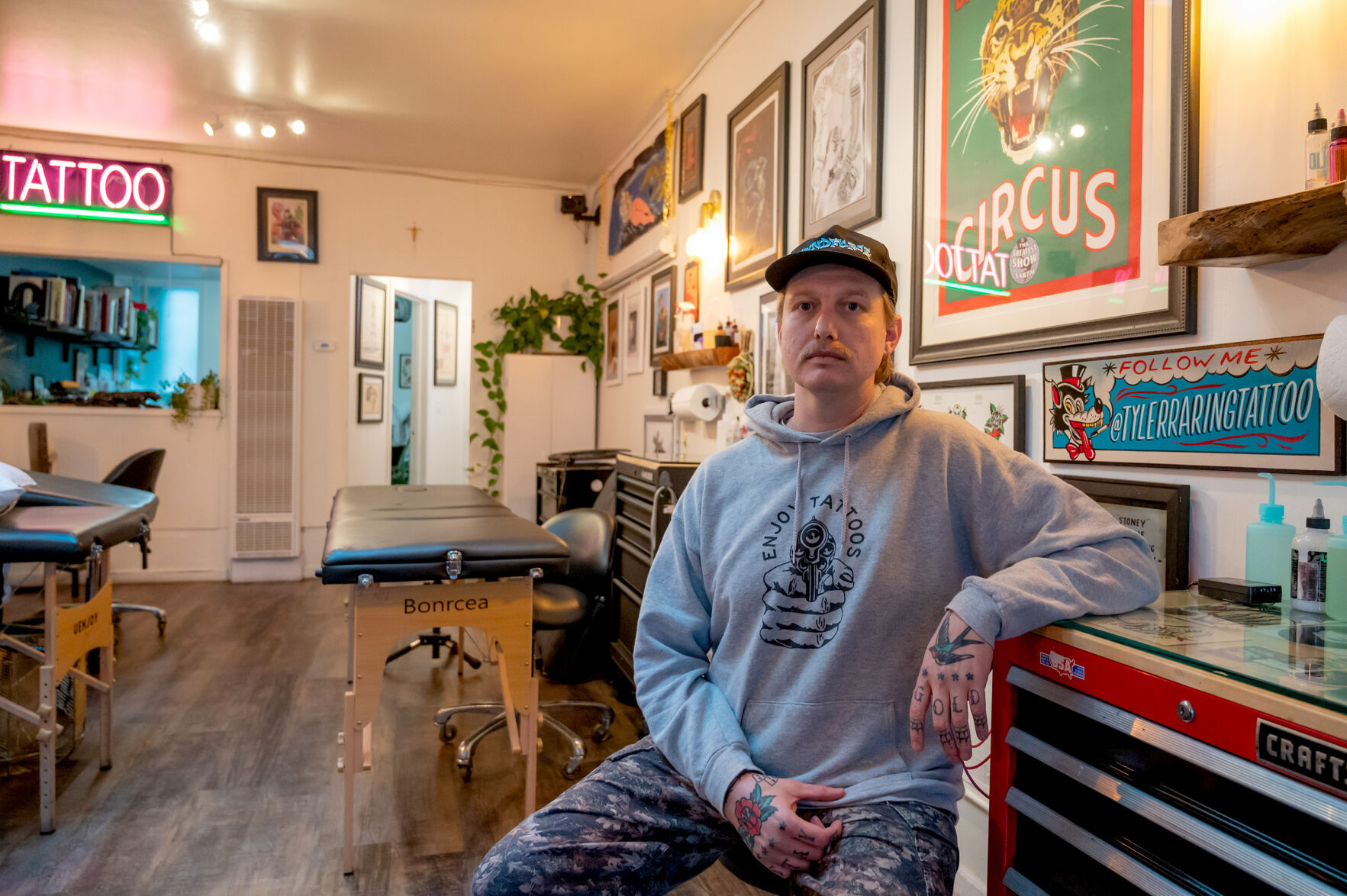 Five questions with  Canton tattoo artist Zac Adams