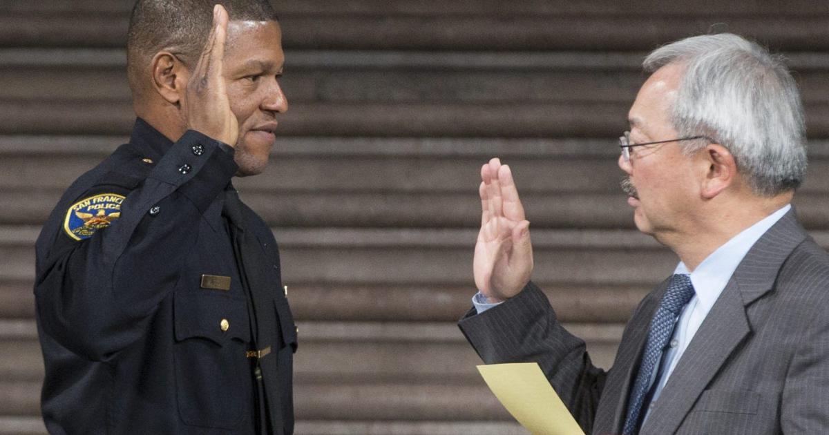 Christopher Rallis Sfpd New SFPD chief sworn in, takes on job of reforming department | San ...