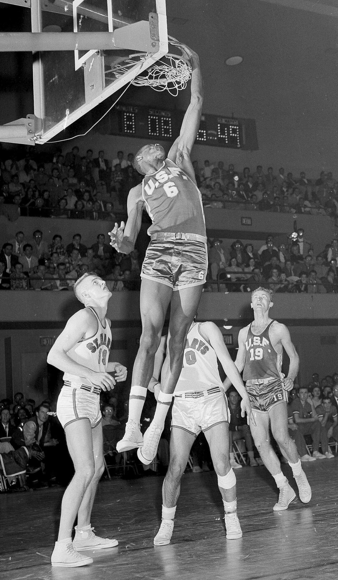 Bill russell usf store jersey