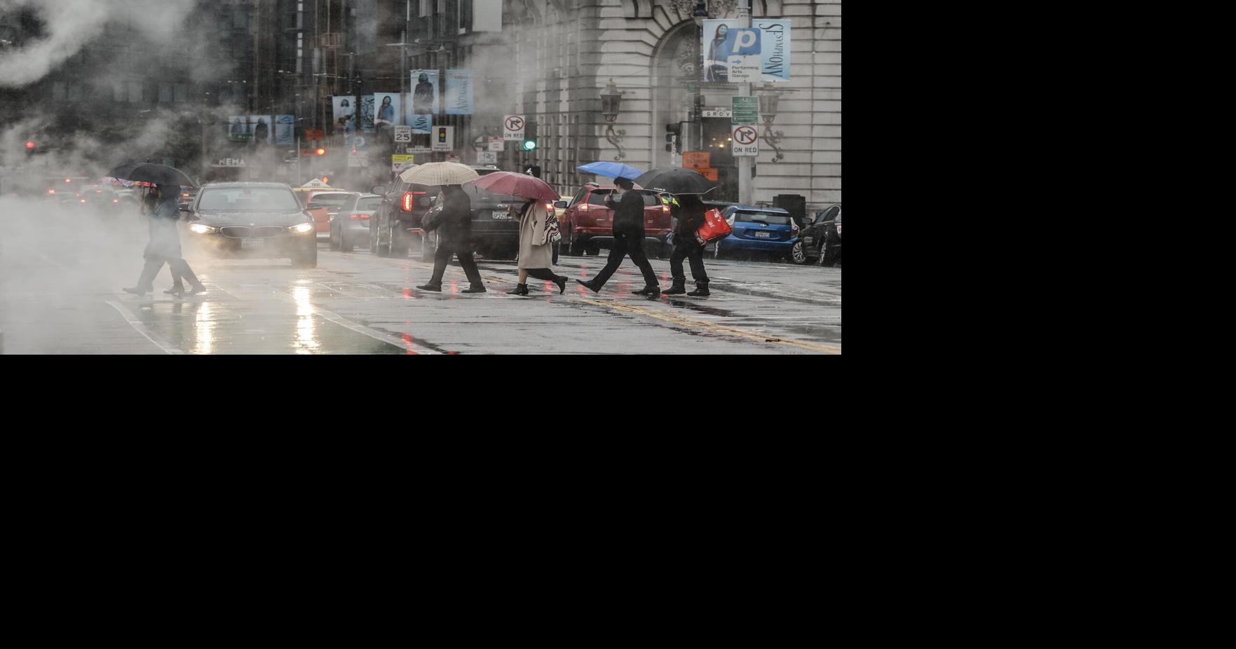 San francisco weather forecast calls for first december rain climate