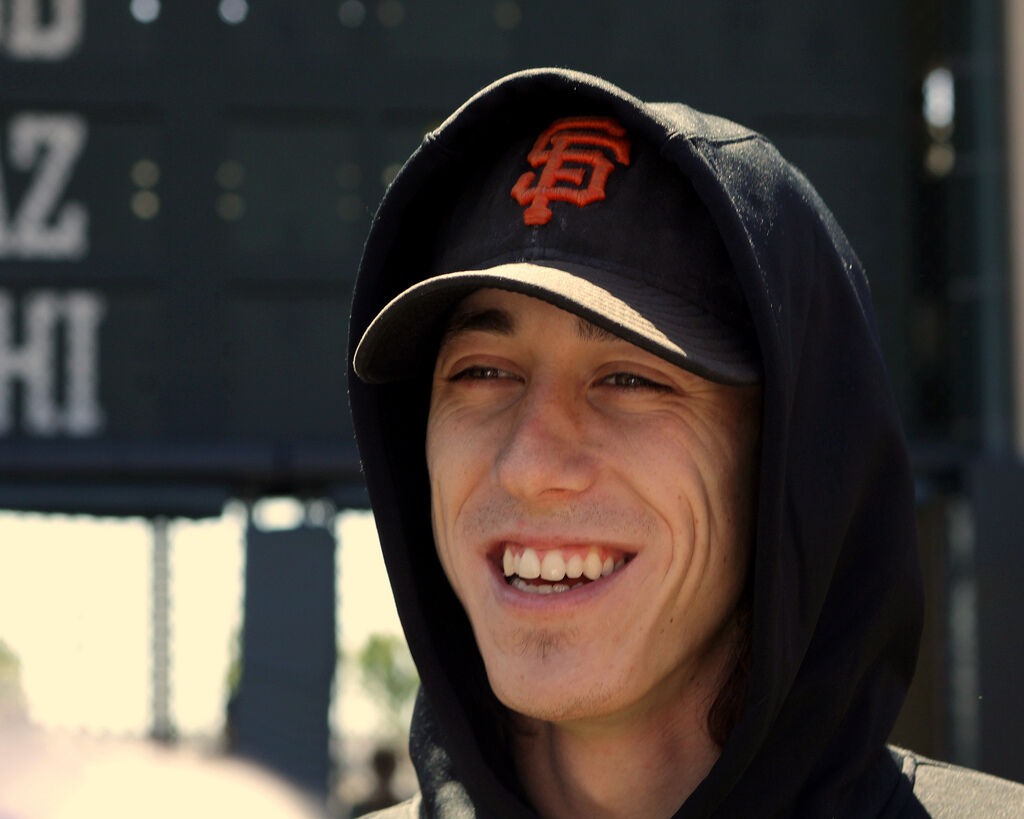 Tim Lincecum surprises Bruce Bochy at final SF Giants game