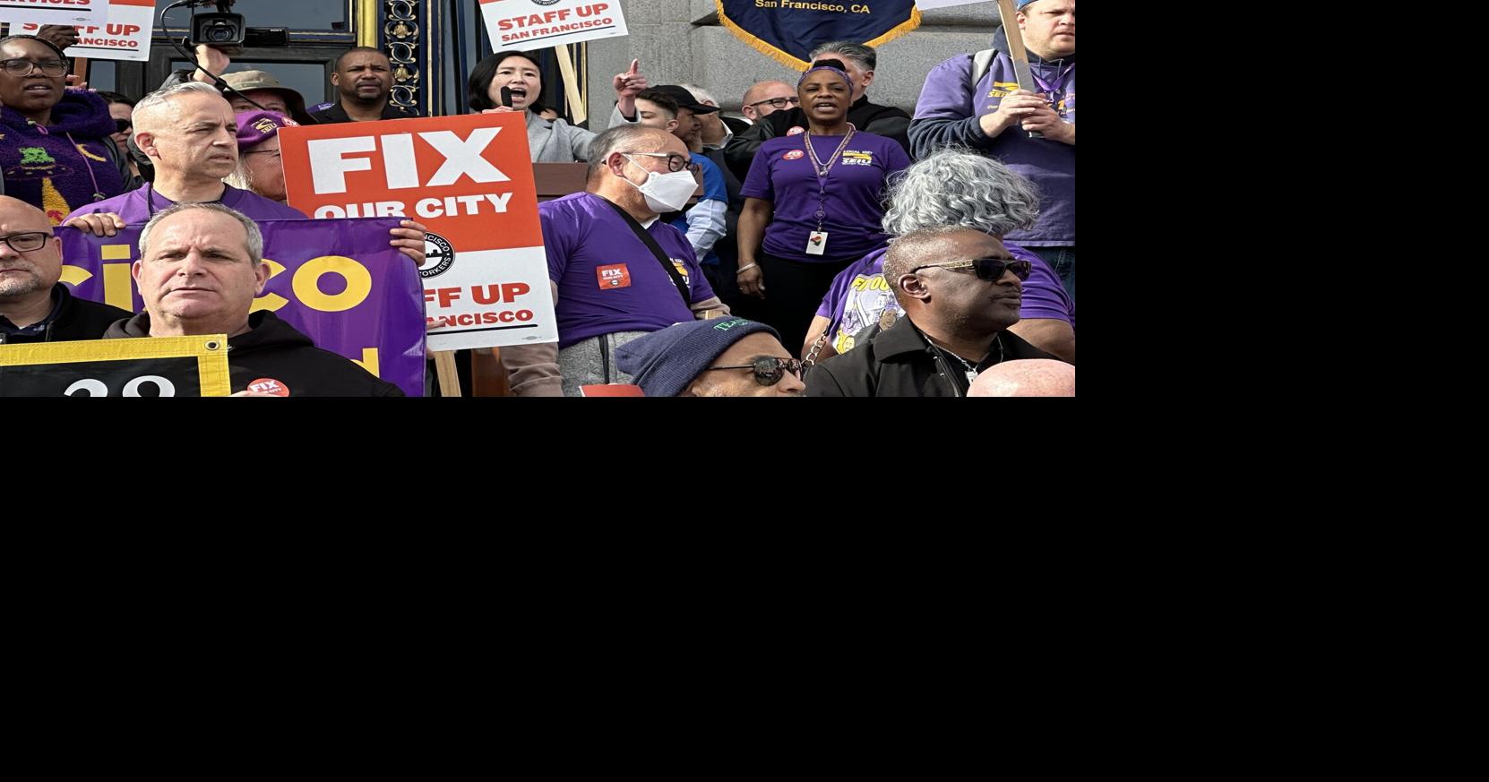 SF unions begin labor negotiations with City Hall rally | The City ...