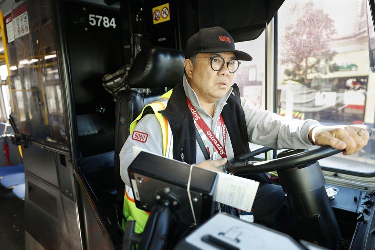 Rex Tubao, 67, Muni bus driver