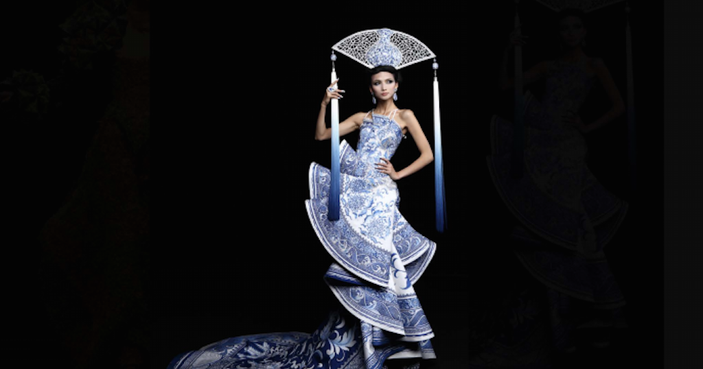 guo pei blue dress Guo Pei: Couture Fantasy | Anthology