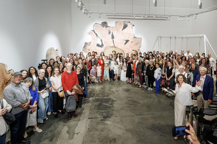 Tiffany Shlain's Feminist History Tree Ring & Speaker Pelosi for Art ...
