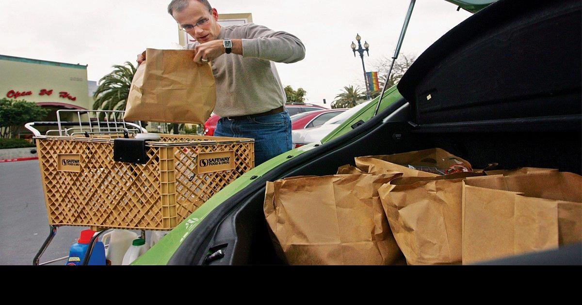 Shoppers can now add bag fees to their bills in San Francisco San