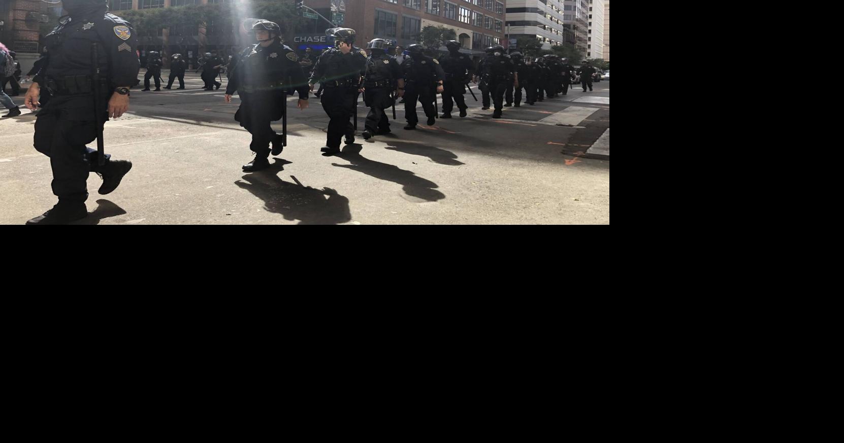 Protesters turn out Sunday in San Francisco for second day in a row ...
