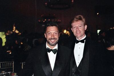 Tim Curry and Alan Light at 1994 Emmy Awards Wikimedia