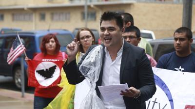 IMMIG ACTIVIST ARREST 2