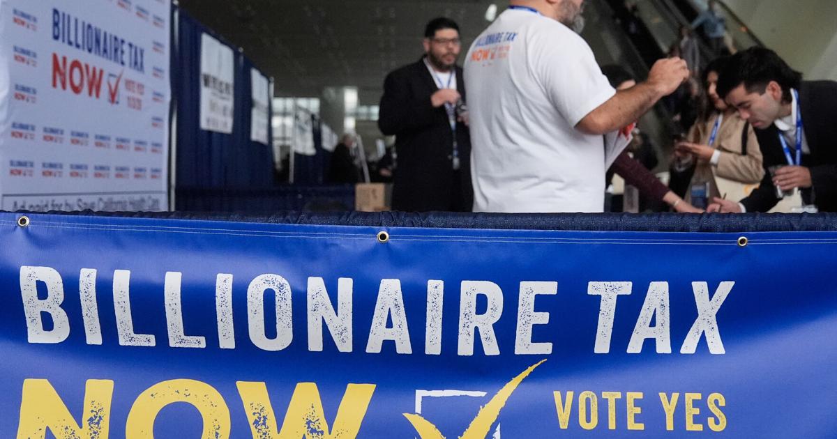 California Democrats support billionaire tax, but infighting lingers Laurel Rosenhall and Soumya Karlamangla | © 2025 The New York Times Company Aug 3, 2026 2 hrs ago