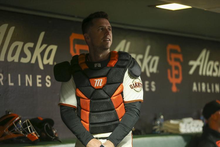 Buster Posey tells Giants he is OK after home-opening victory
