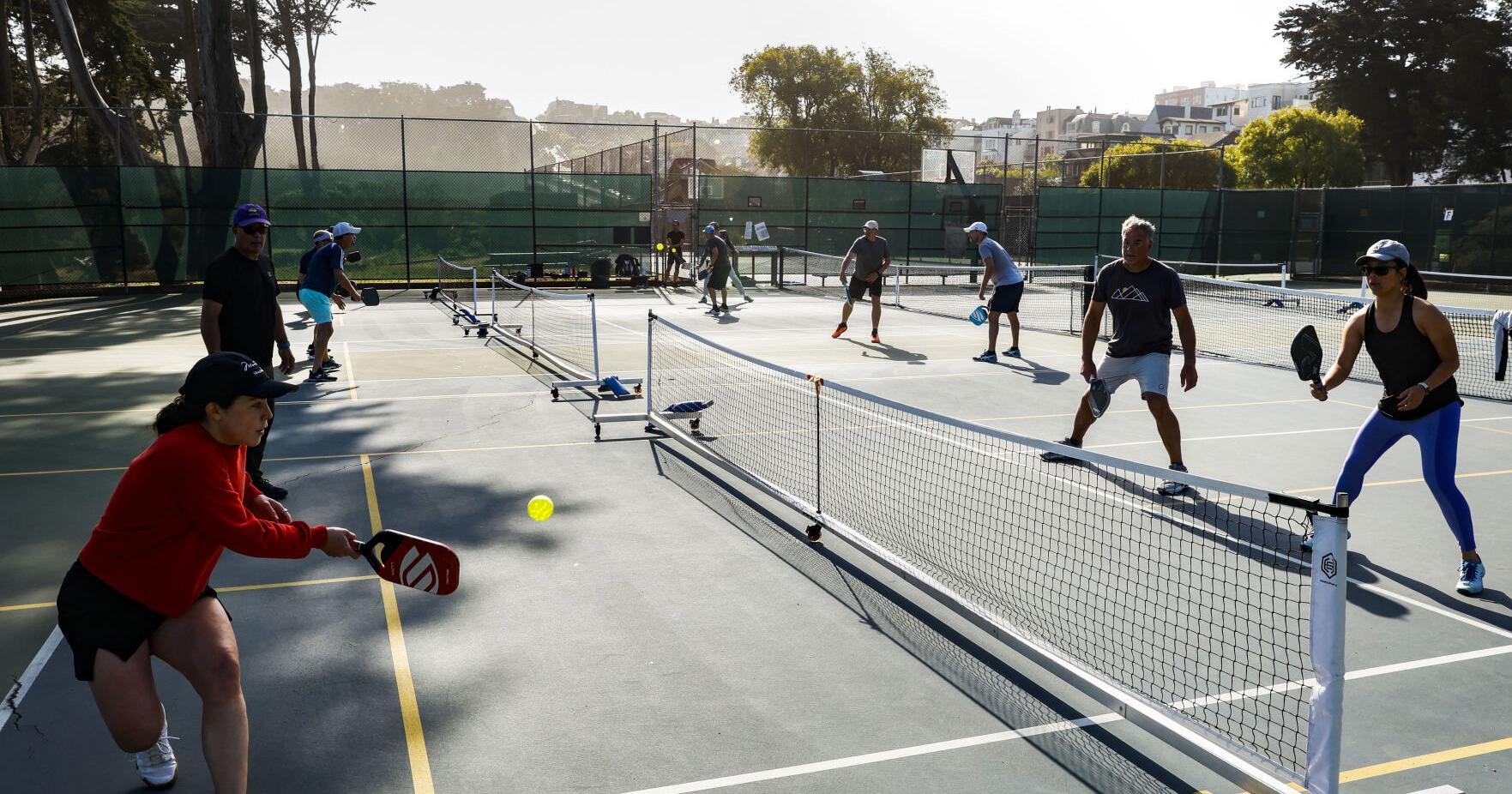 San Francisco pickleball court fees draws ire of players | The City - Vimarsana News