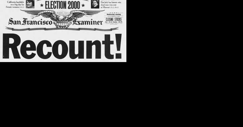 Today in History: November 8, statewide recount began in Florida - Vimarsana News
