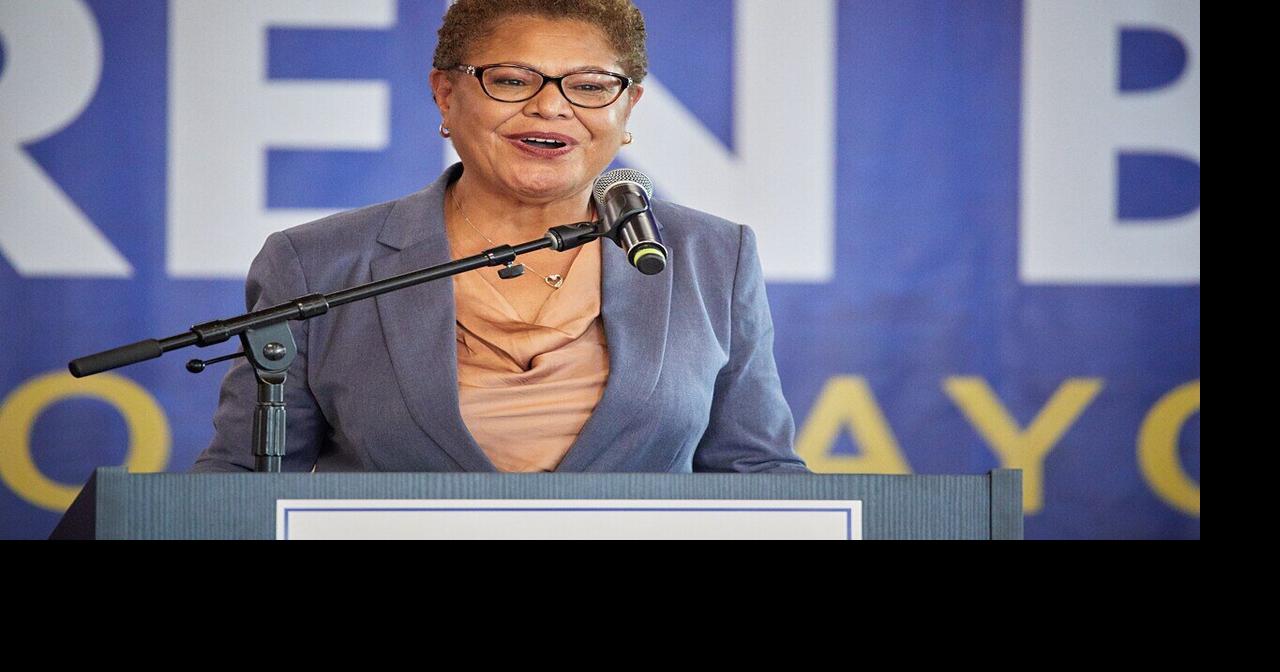 In LA Mayor's race, Karen Bass faces vocal rivals and a 'disgruntled electorate'