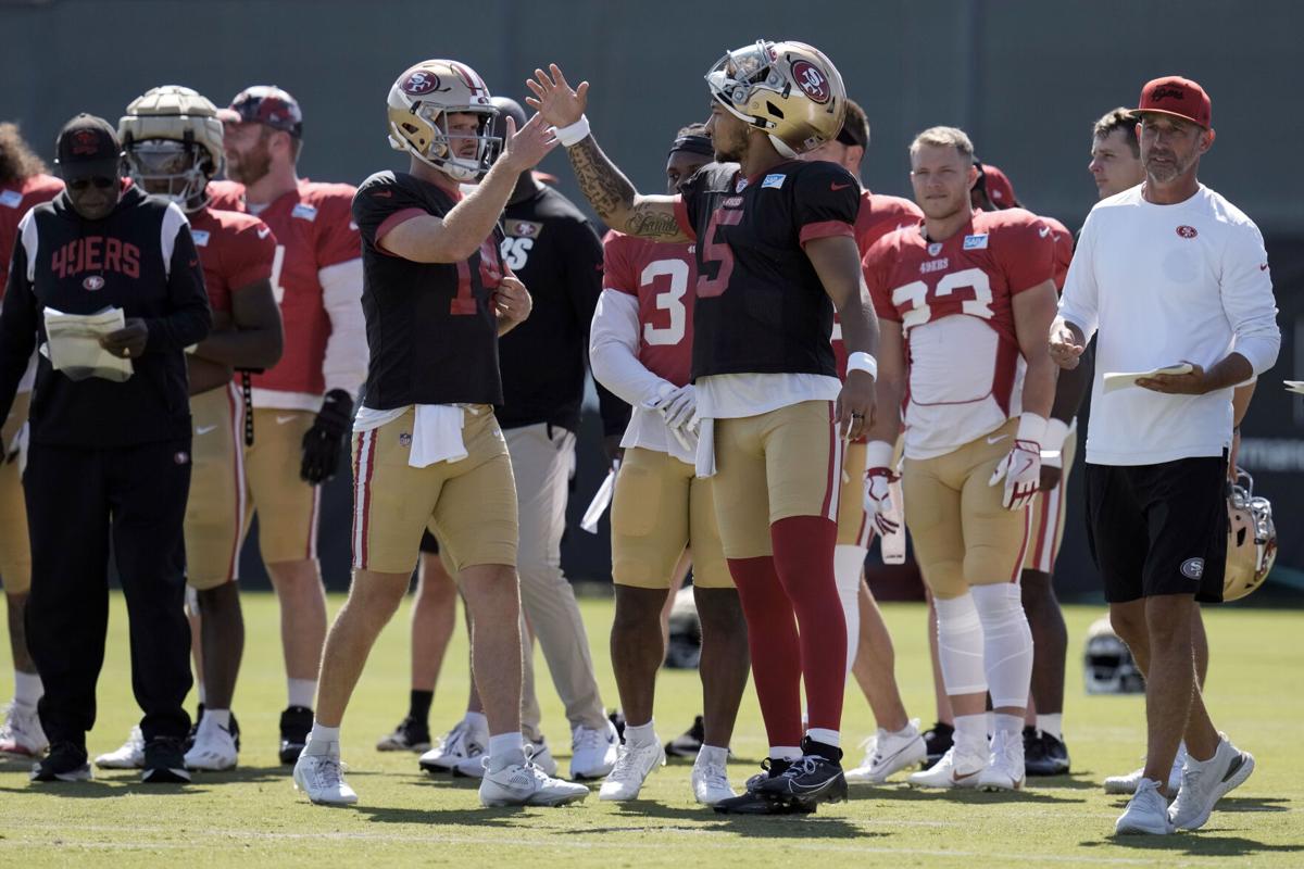 Trey Lance role in question after 49ers clear Brock Purdy for training camp  - InForum