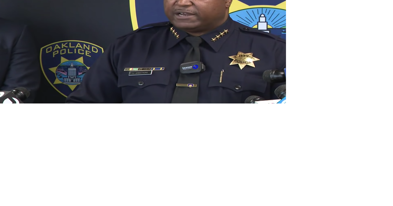 Oakland police chief fired without cause San Francisco News