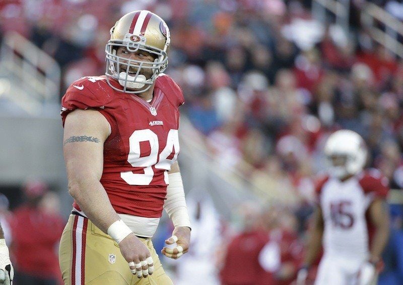 49ers' Justin Smith calls it quits after stellar 14-year career