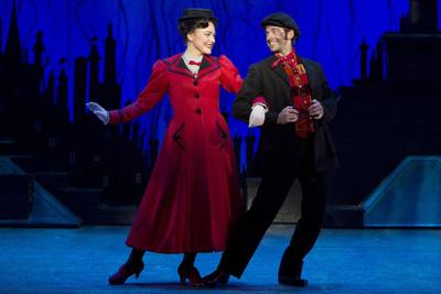 sachin and babi light blue dress 37 Mary Poppins 