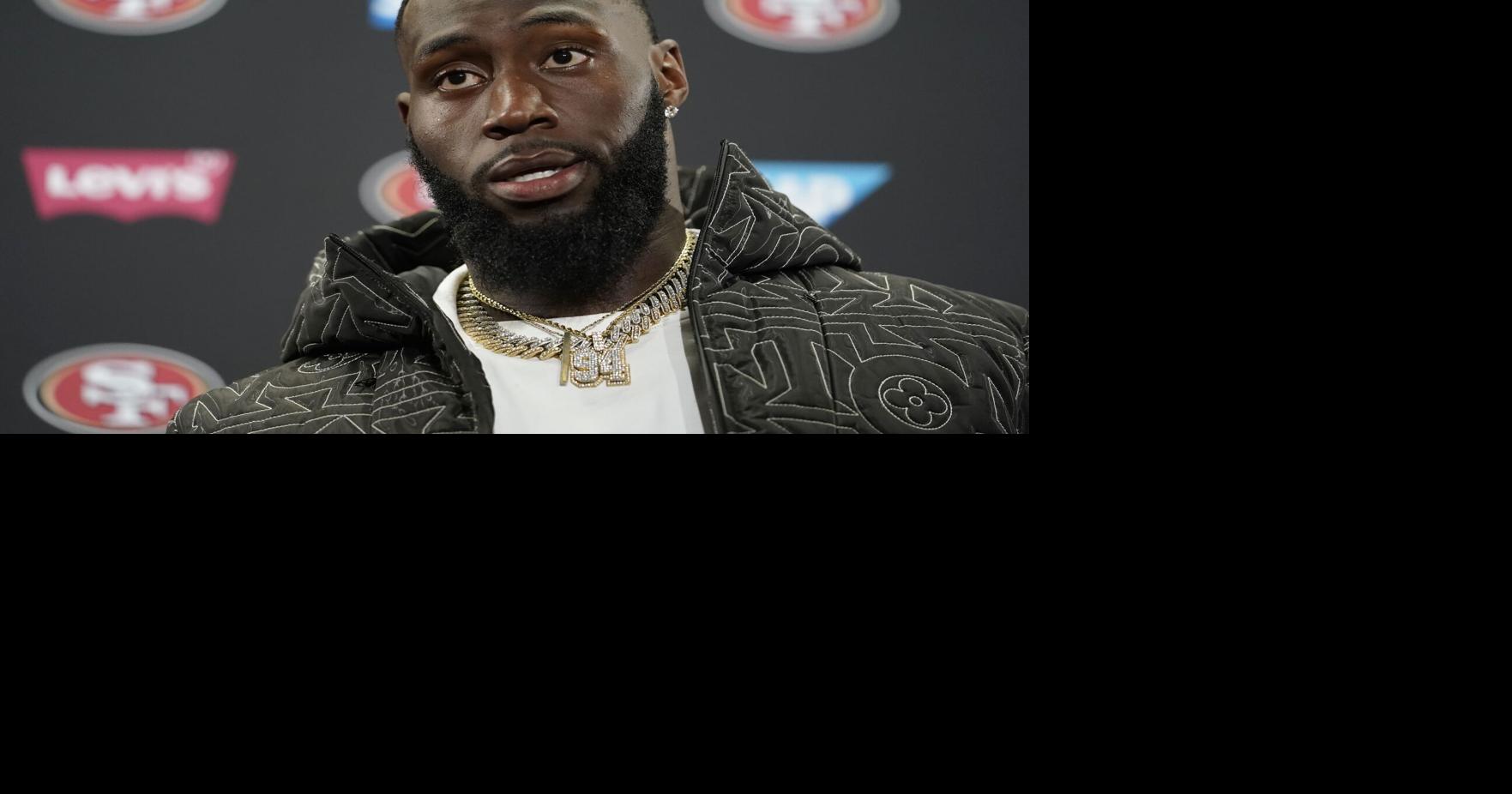 Charles Omenihu, 49ers player arrested, likely plays Eagles 49ers