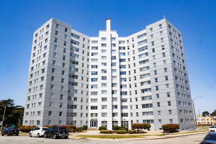 Parkmerced apartment building at 350 Arballo Dr.