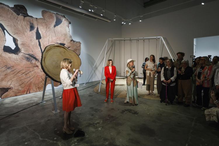 Tiffany Shlain's Feminist History Tree Ring & Speaker Pelosi for Art ...